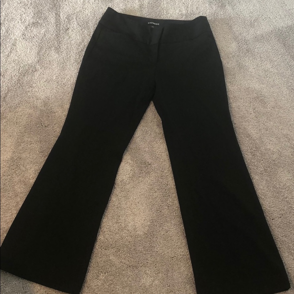 Black Express Editor Pants. Sz: 6-Short. Like new!